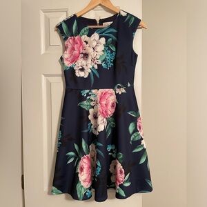 Eliza J. floral mini dress. 2 petite.